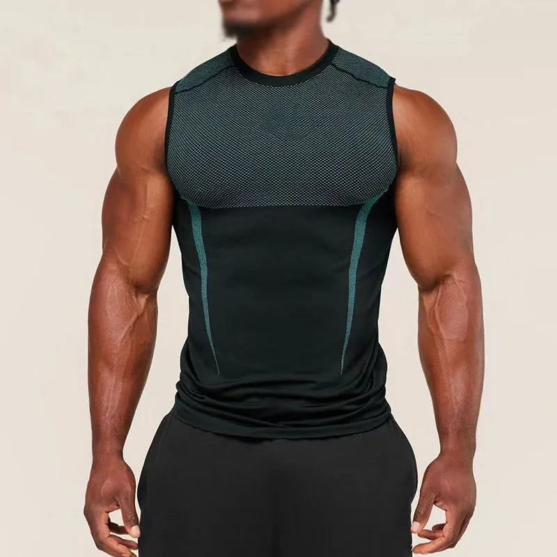 Fitness training sleeveless tops-10