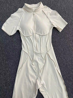 Backless Zip Jumpsuit-9