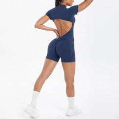 Backless Zip Jumpsuit-35