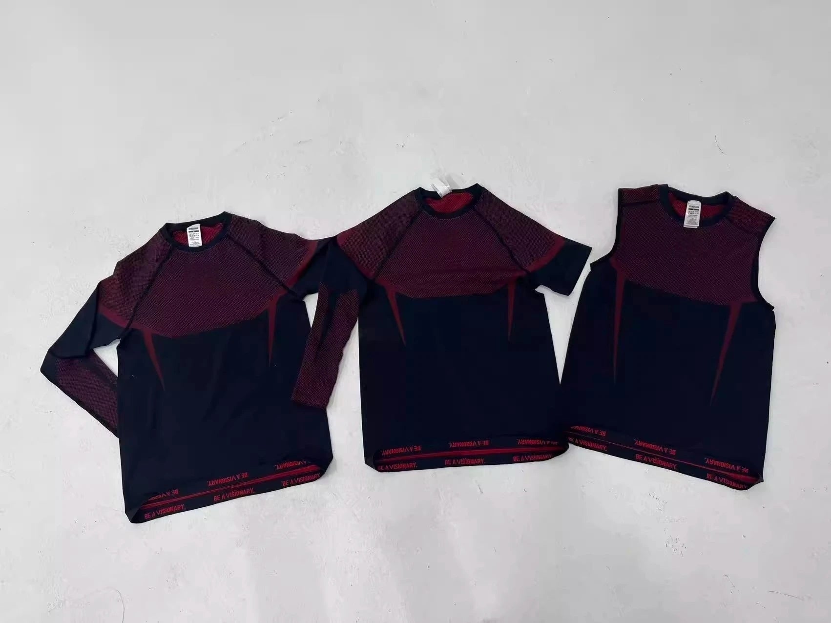 Slim Fit: Available in Short, Long Sleeves and Tank Top .-9