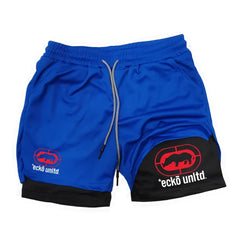 Running Shorts 2 in 1 Double-deck-5