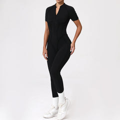 Backless Zip Jumpsuit-32