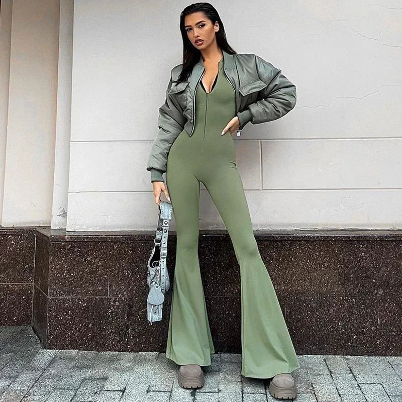 SculptFlare Performance Jumpsuit-15