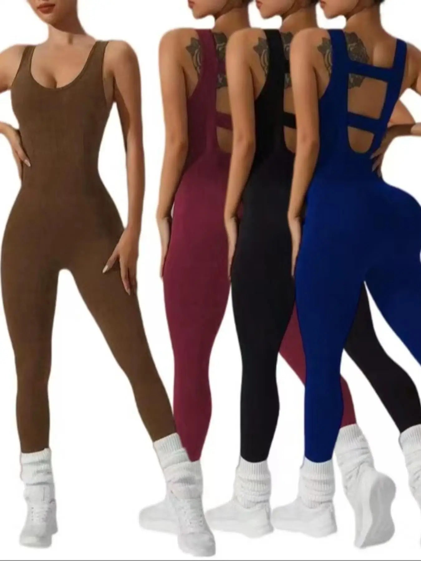 Sculpt Cut-Out Jumpsuit