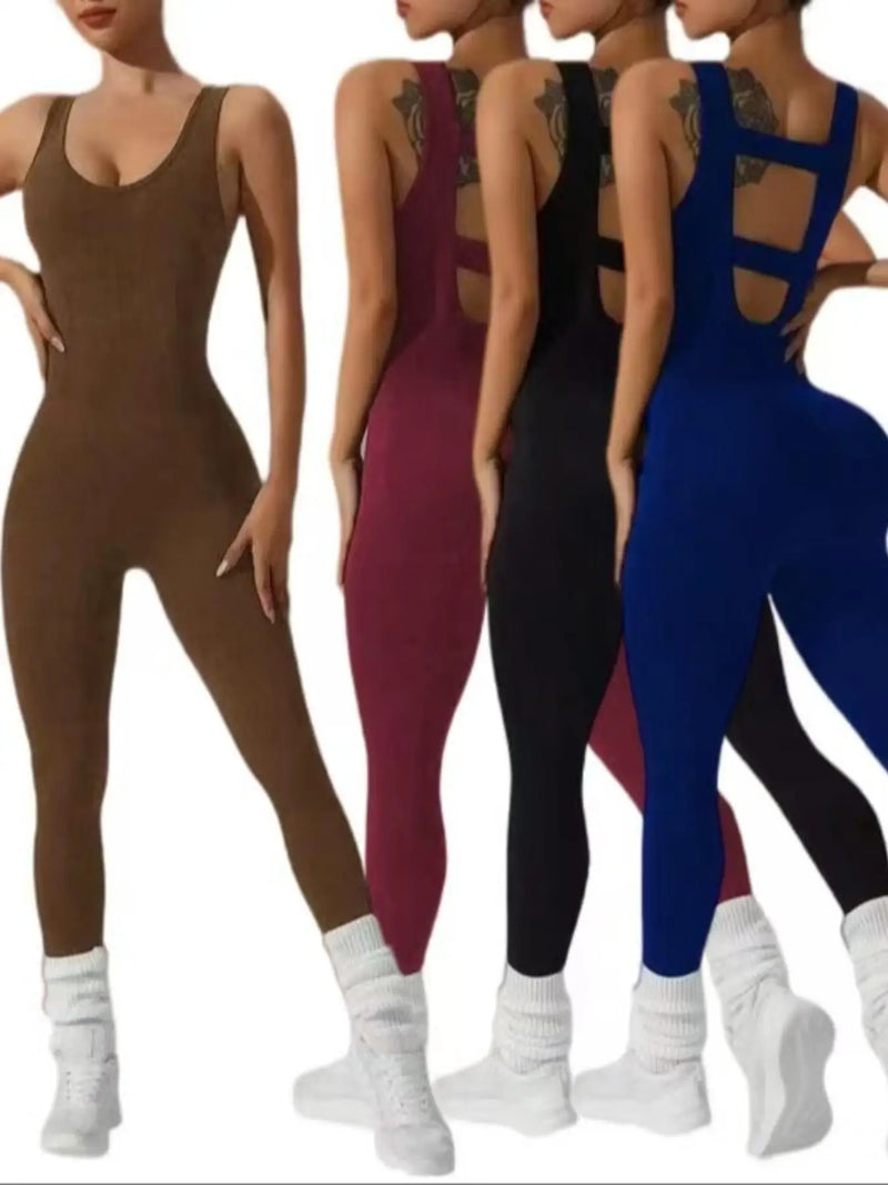 Sculpt Cut-Out Jumpsuit-2