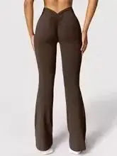 V-Back Flared Legging-6