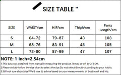 Flare Pants Y2K Slim-5