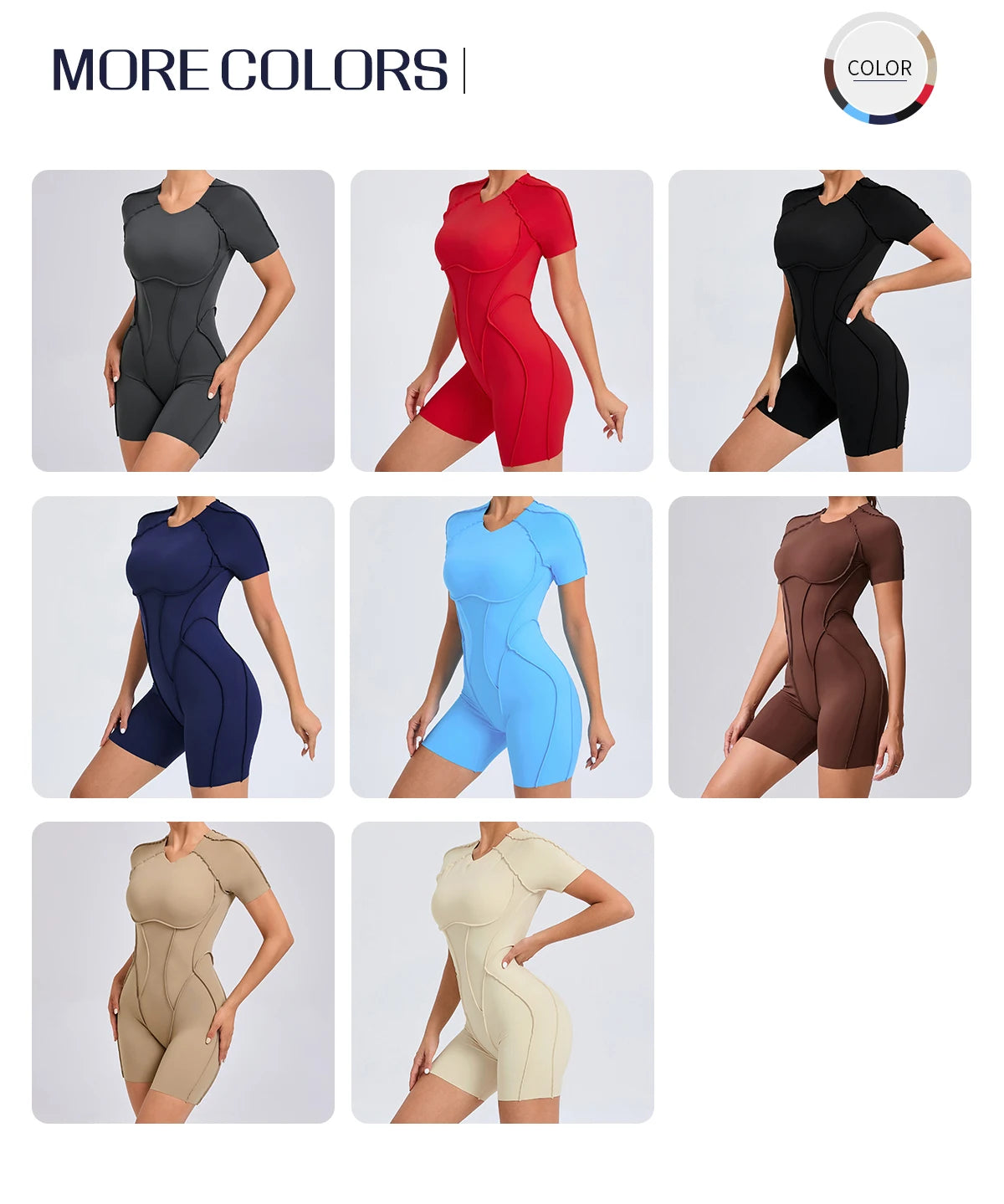 Backless Sculpt Romper-9