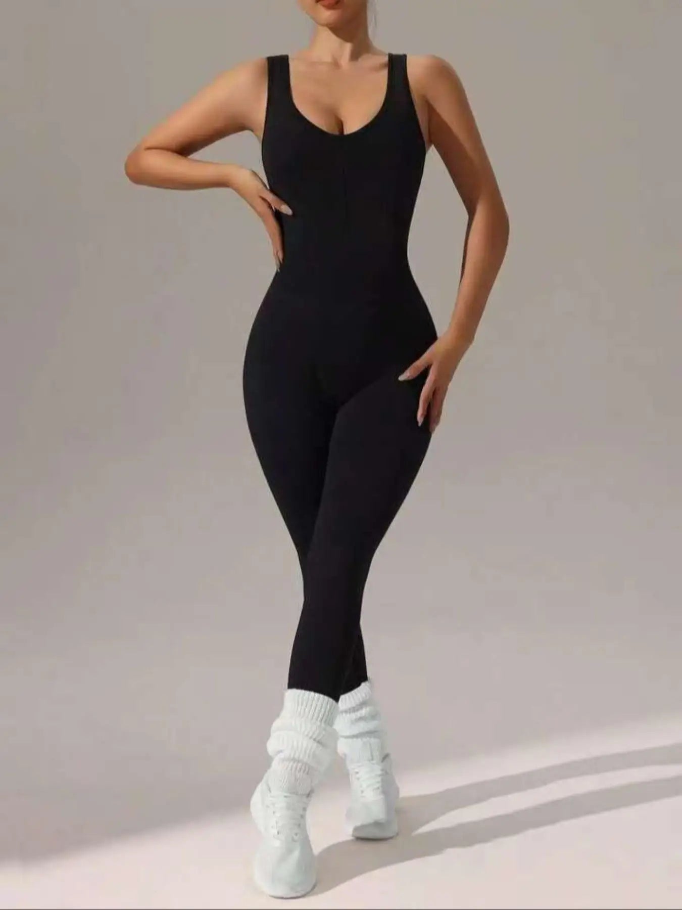 Sculpt Cut-Out Jumpsuit-8