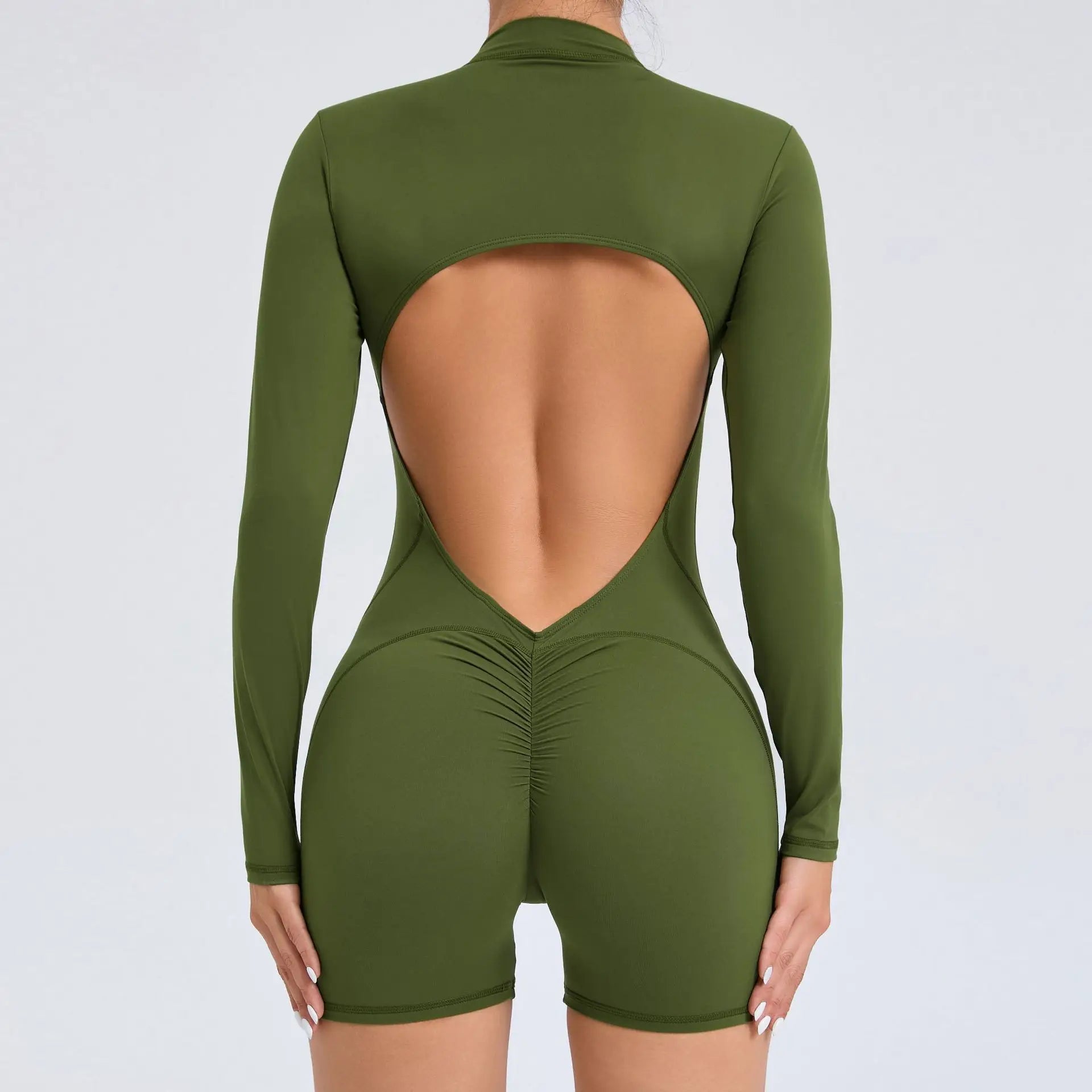 Open Back Sculpt Suit-31