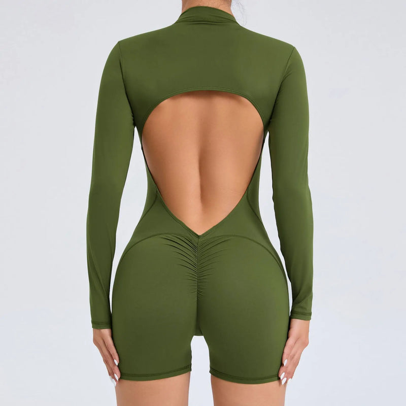 Open Back Sculpt Suit-31