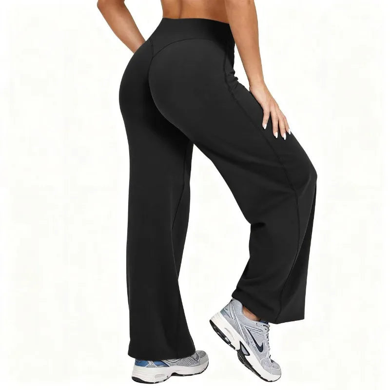 High-Waist Flow Pants
