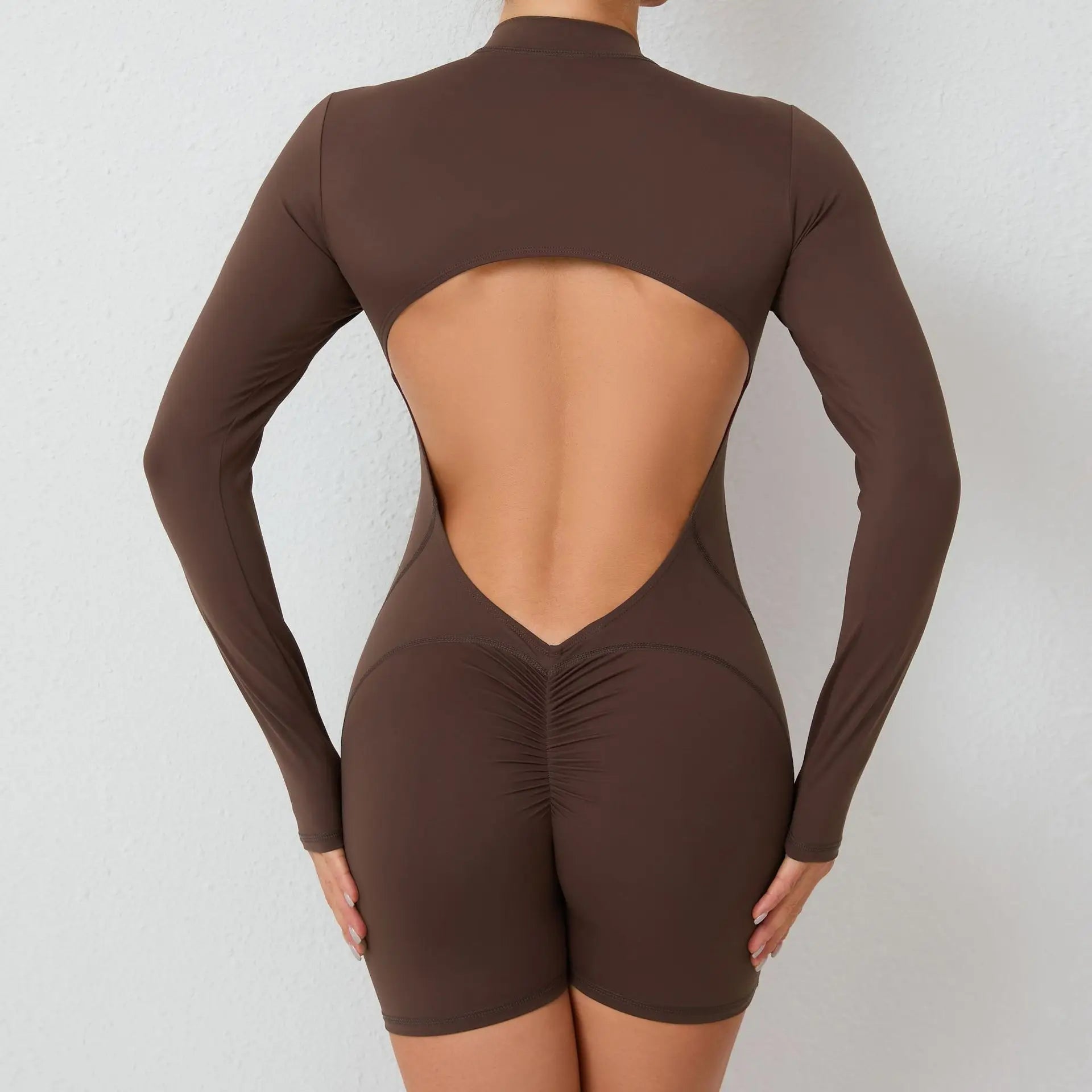Open Back Sculpt Suit-5