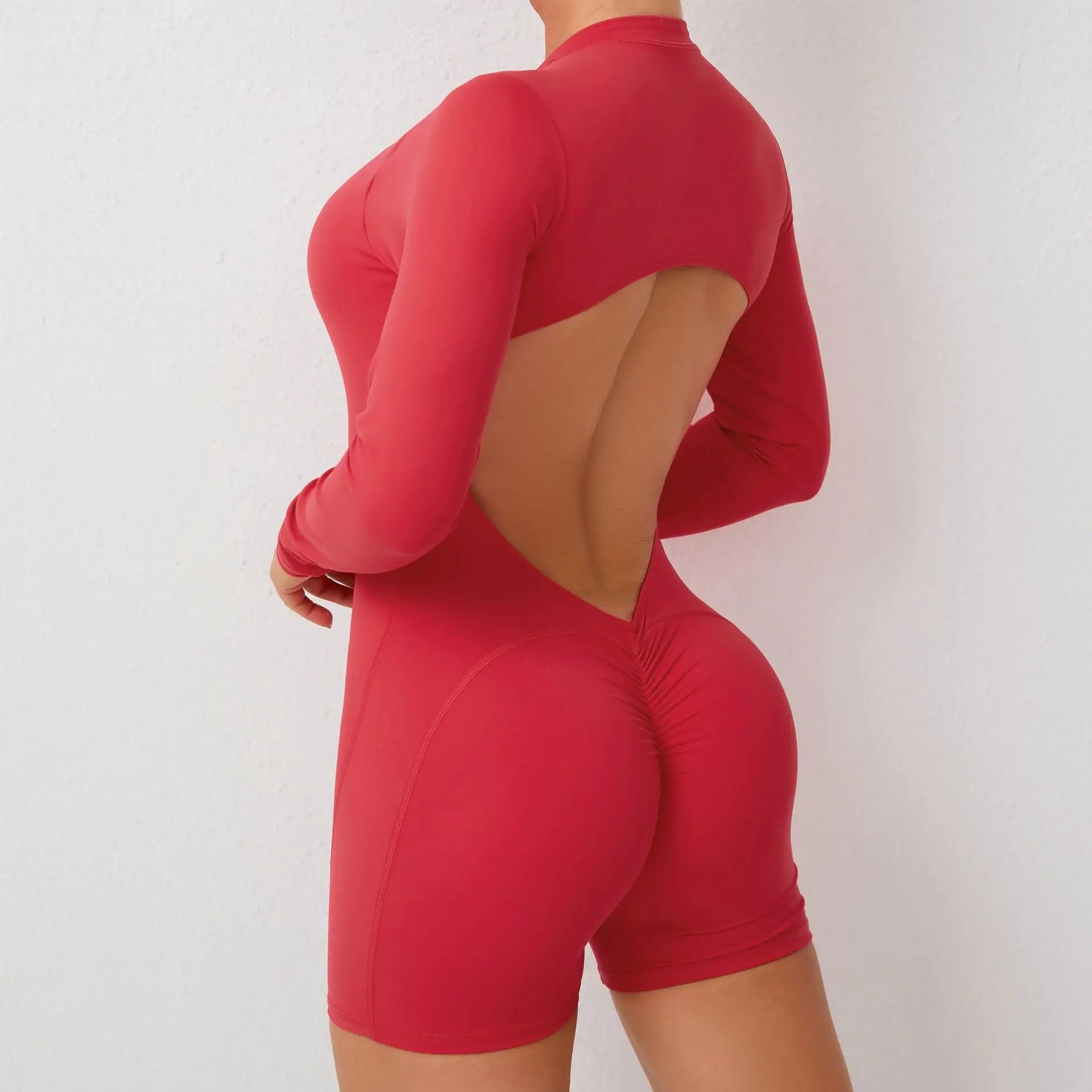 Open Back Sculpt Suit-34