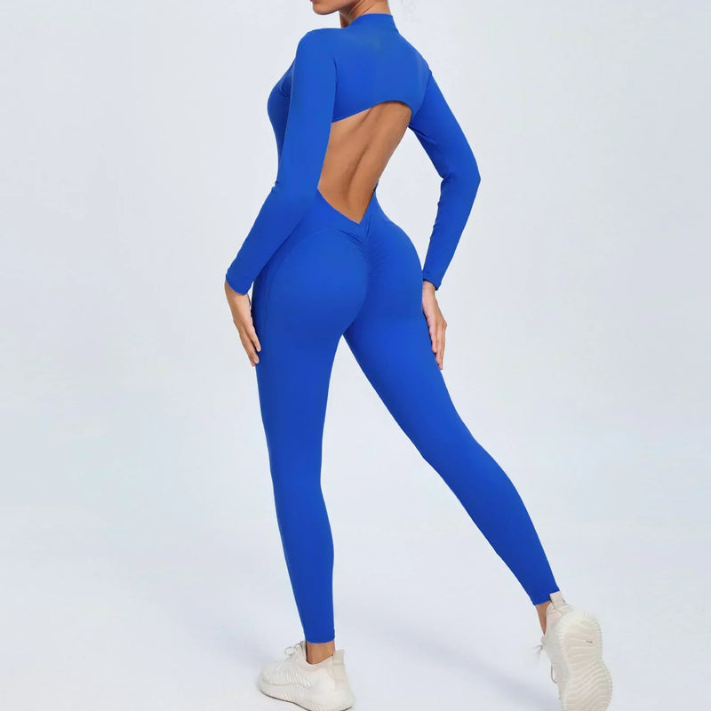 Seamless Zip Jumpsuit-55