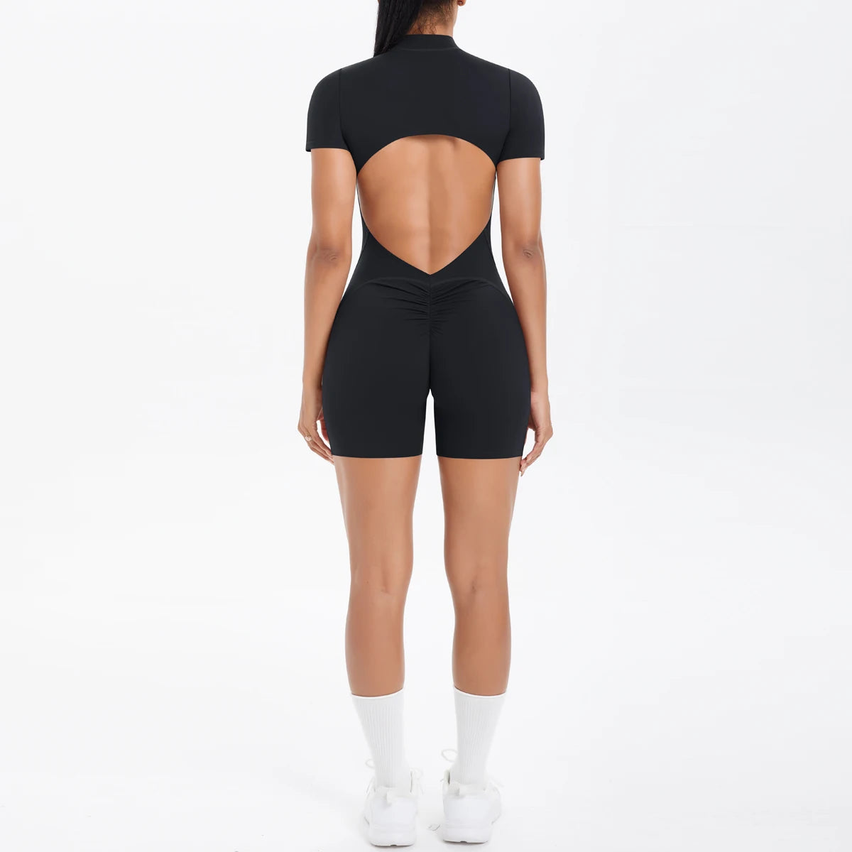 Backless Zip Jumpsuit-40