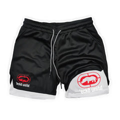 Running Shorts 2 in 1 Double-deck-3