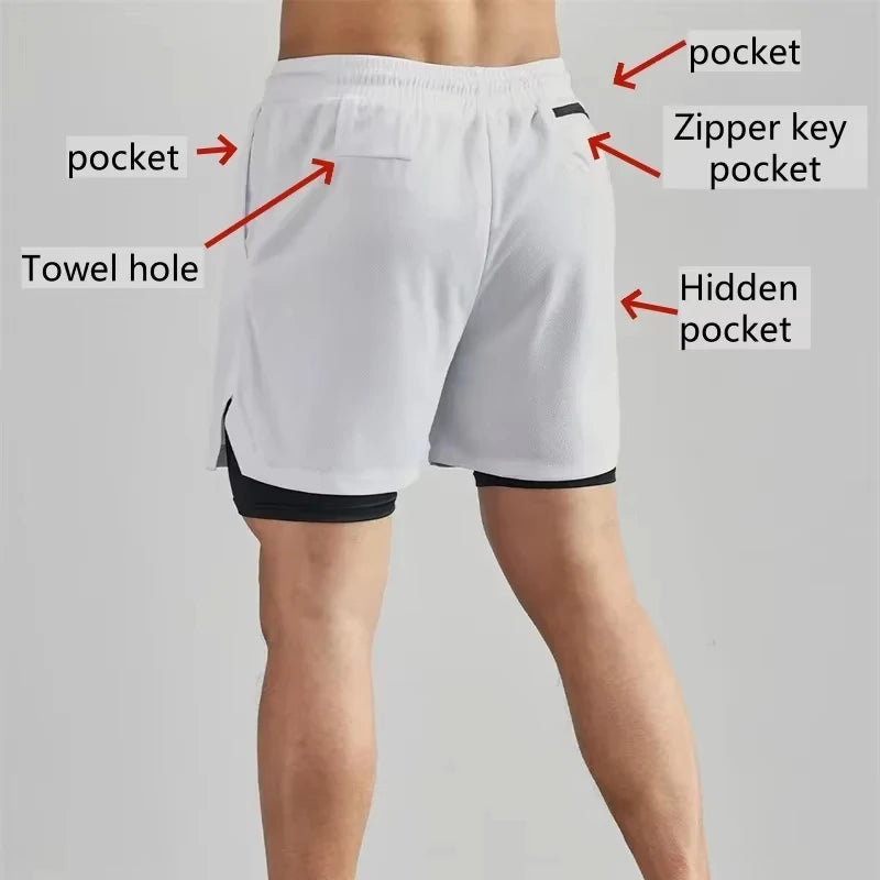2-in-1 Trainning Shorts-3