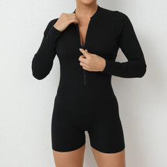Seamless Zip Jumpsuit-16