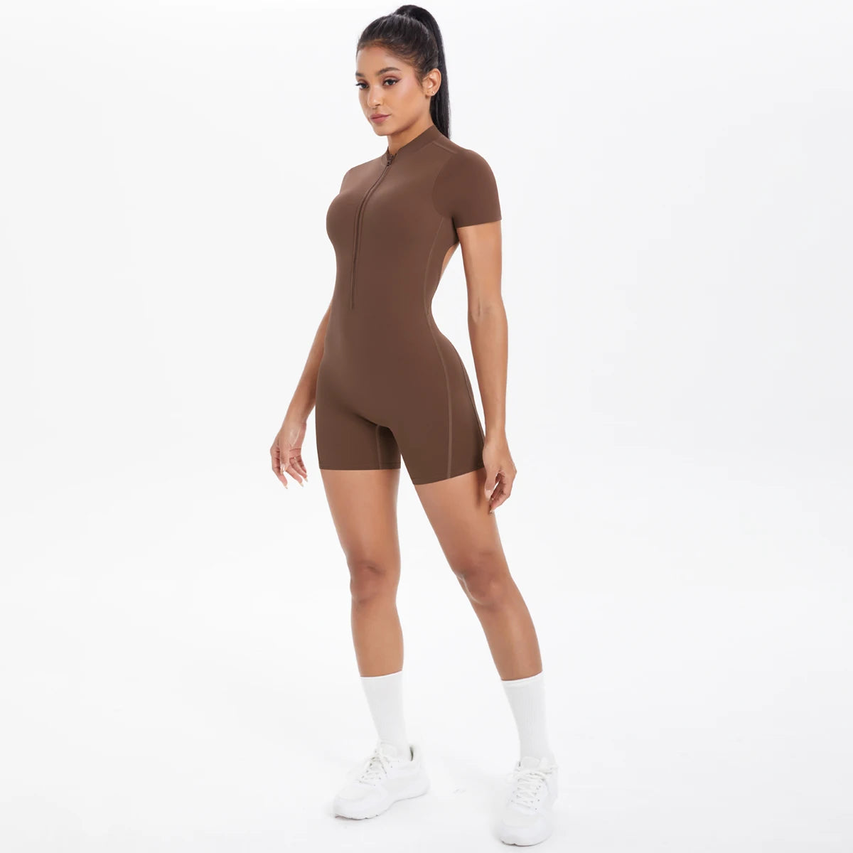 Backless Zip Jumpsuit-24