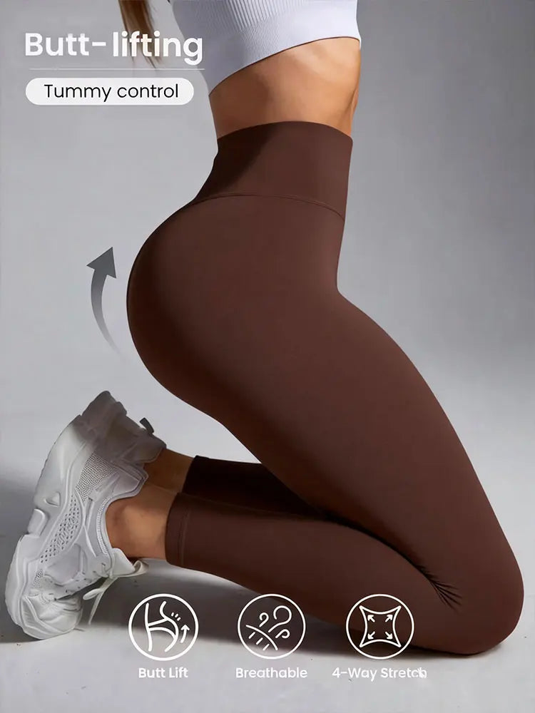 High-Waist Sculpting Leggings-16