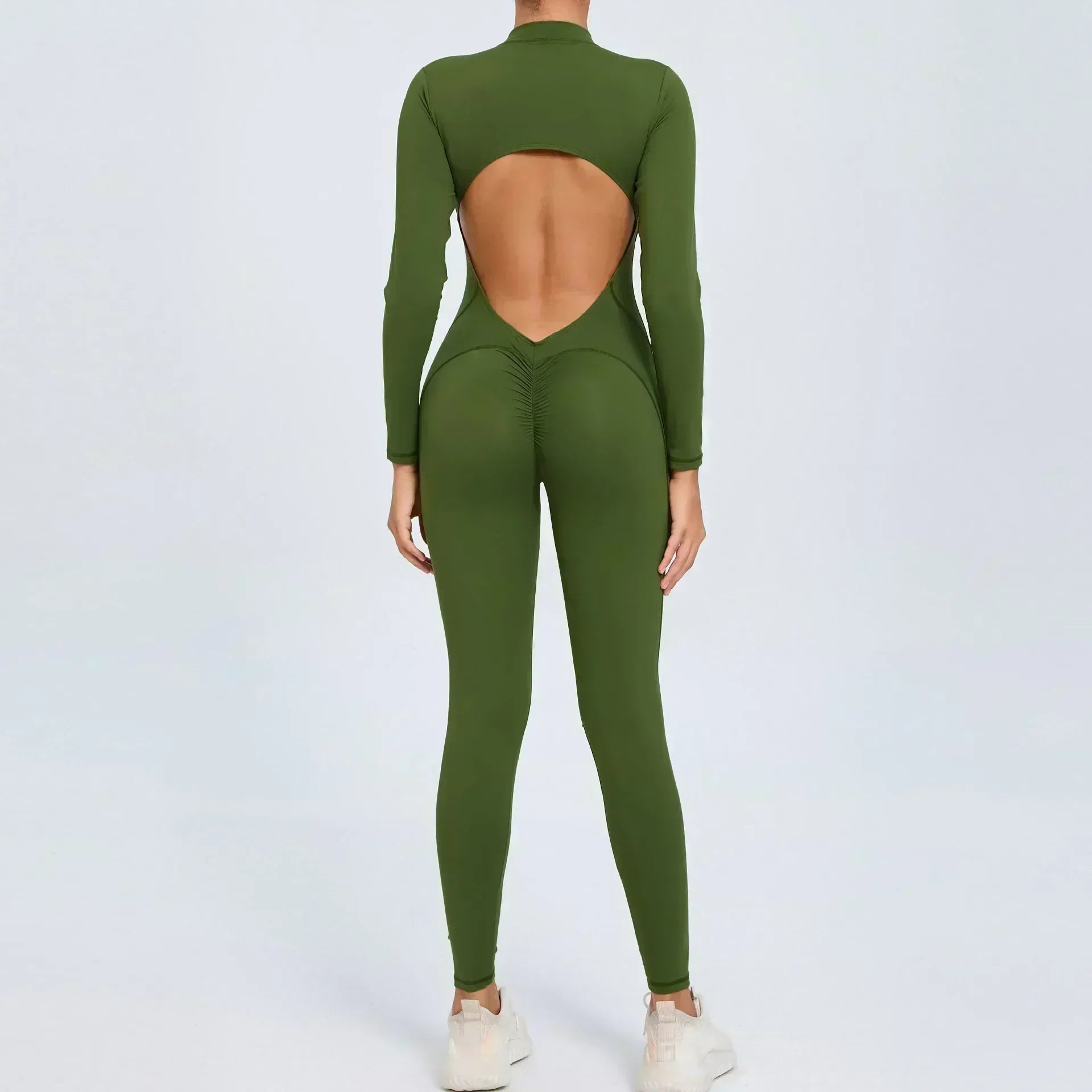 Seamless Zip Jumpsuit-63