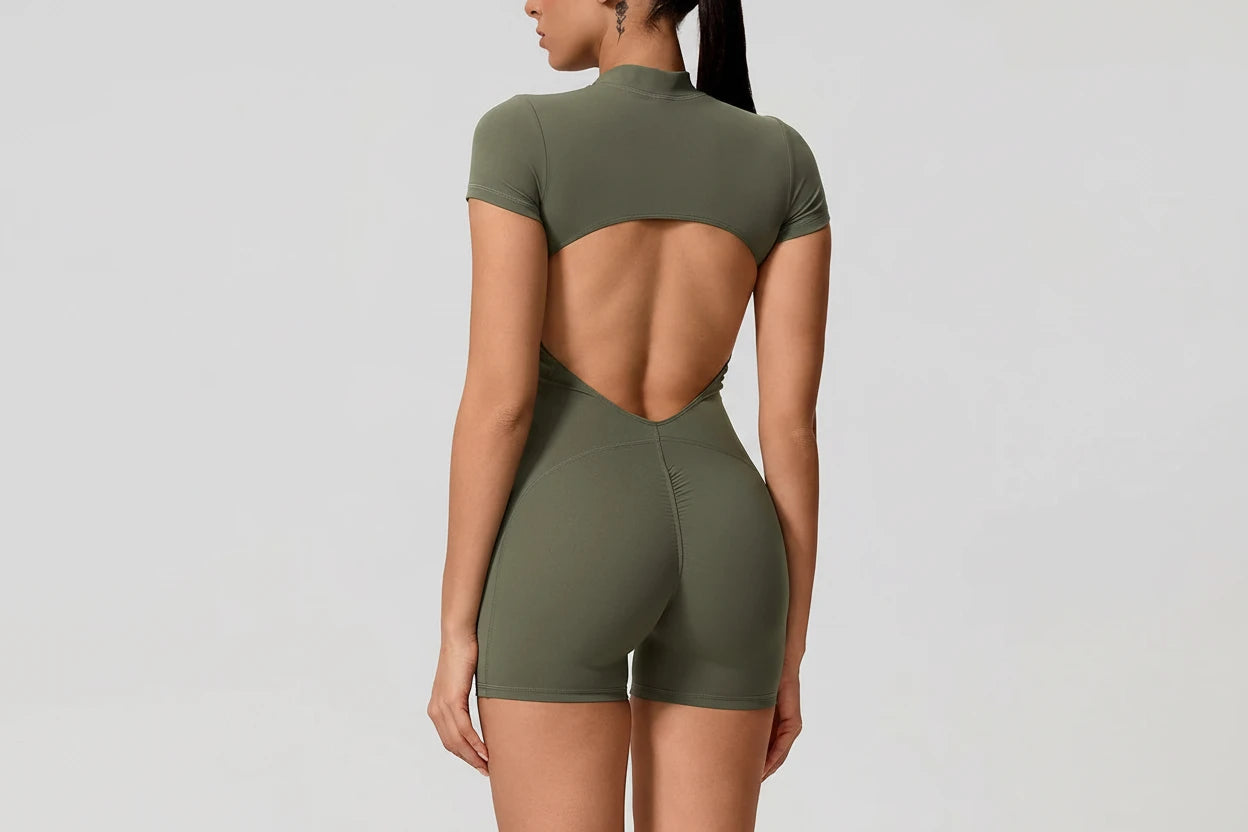 SculptFit Zip Suit