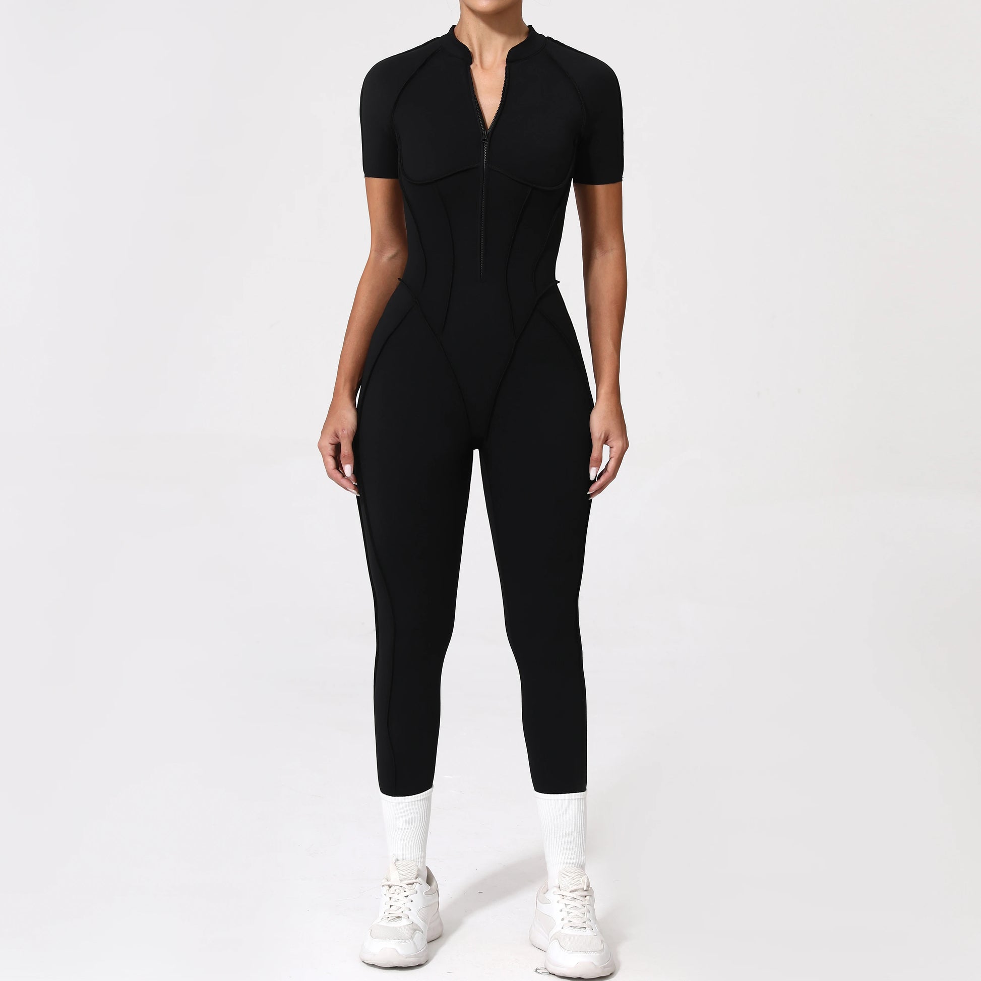 Backless Zip Jumpsuit-41