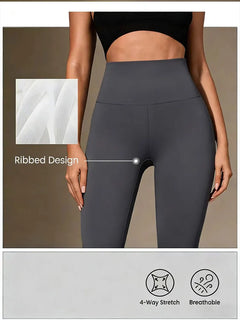 High-Waist Sculpting Leggings-5
