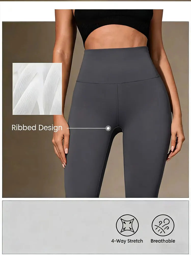 High-Waist Sculpting Leggings-5