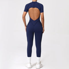Backless Zip Jumpsuit-15
