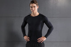 Long Sleeve Compression Tee-5