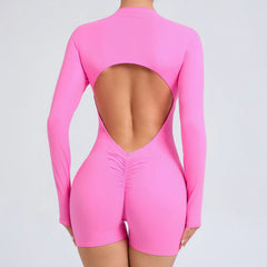 Open Back Sculpt Suit-29