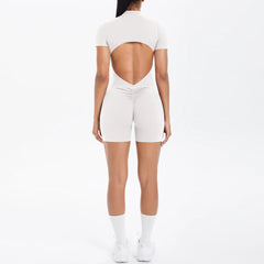 Backless Zip Jumpsuit-10
