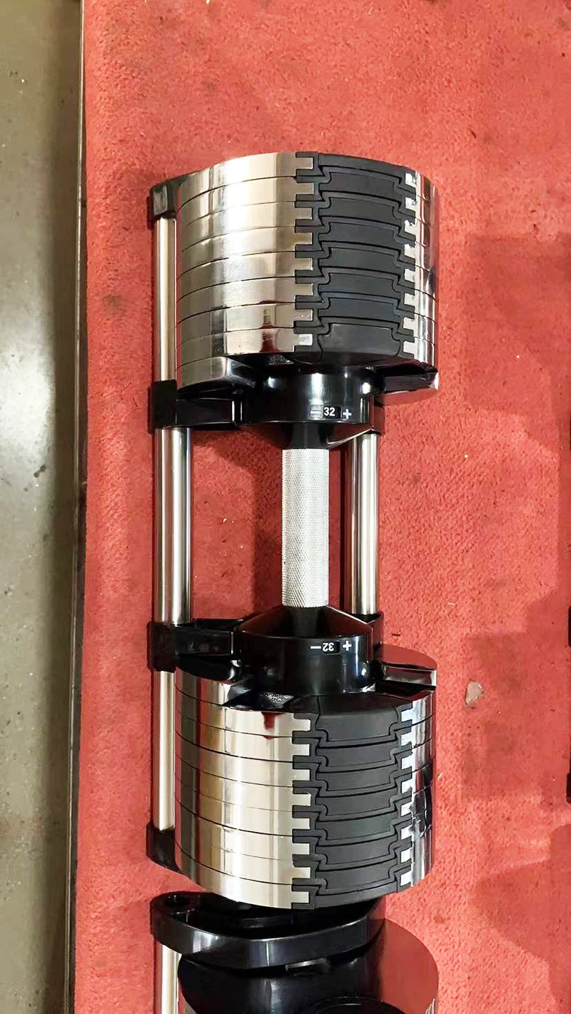 Chrome Adjustable Dumbbell-3