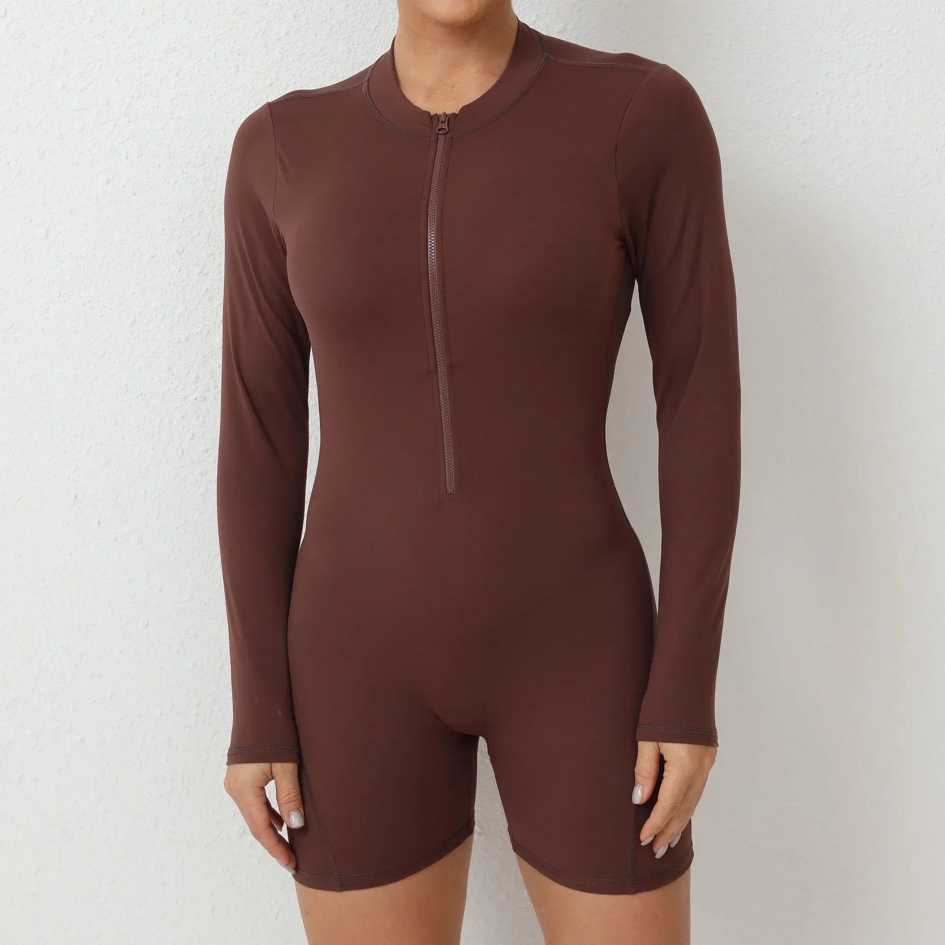 Seamless Zip Jumpsuit-21