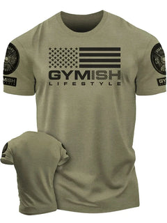 2025 Summer New Hardcore 3D Print Short Sleeve Daily Outdoor Sports Fitness Cycling Fast Dry Breathable Trend Street Men T-shirt-7