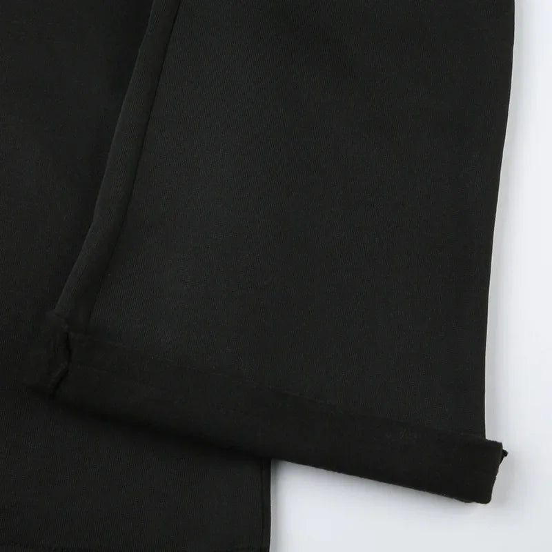 Flare Pants Y2K Slim-13