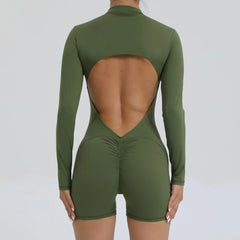 Seamless Zip Jumpsuit-52