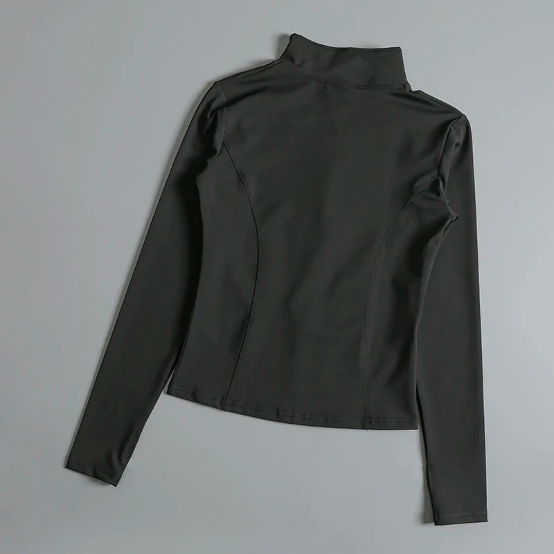 Cropped Zip Jacket-3