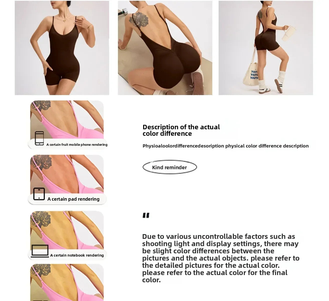 Cross Back Romper-19