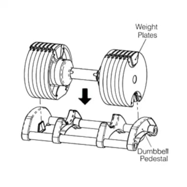 Chrome Adjustable Dumbbell-7