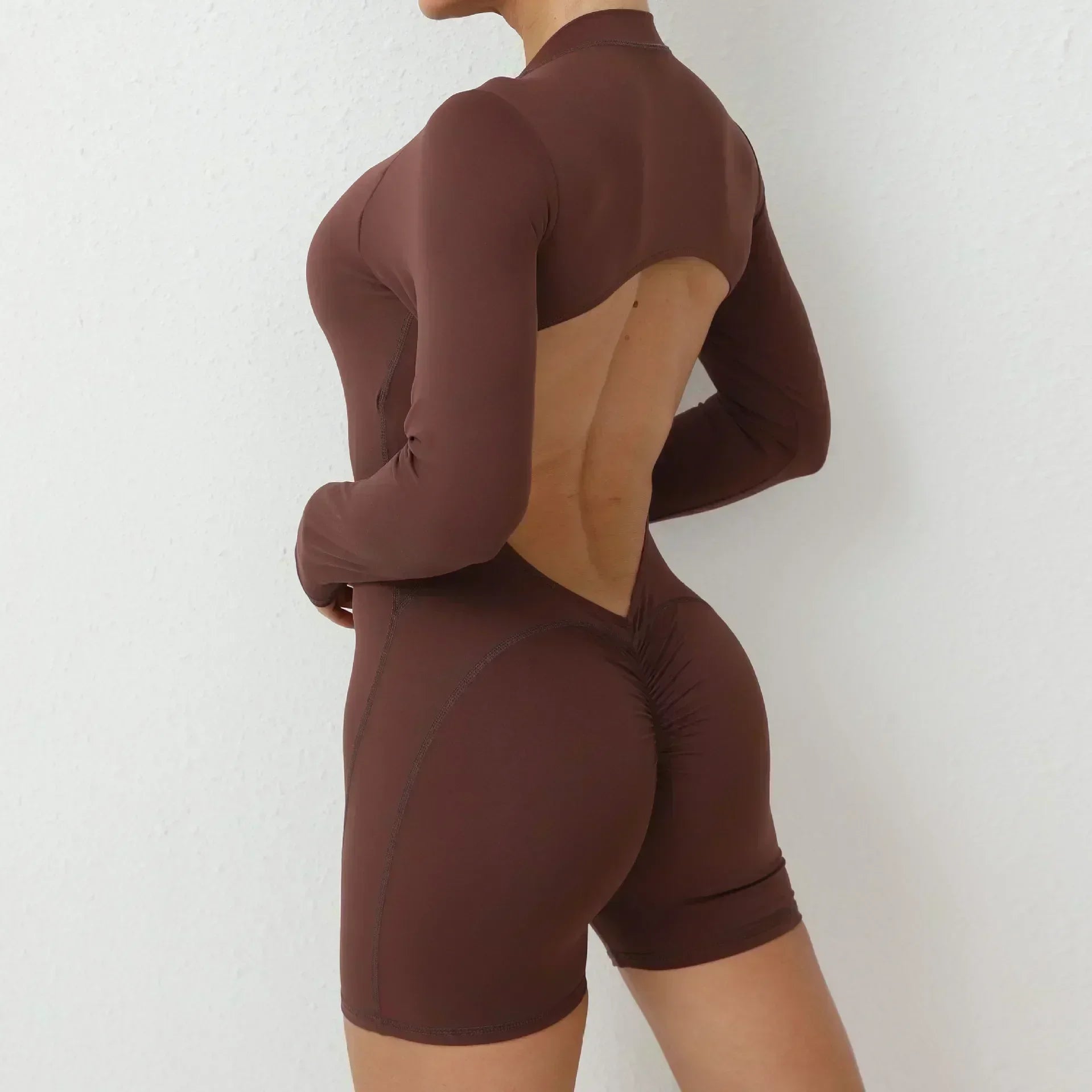 Seamless Zip Jumpsuit-61