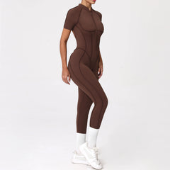 Backless Zip Jumpsuit-25