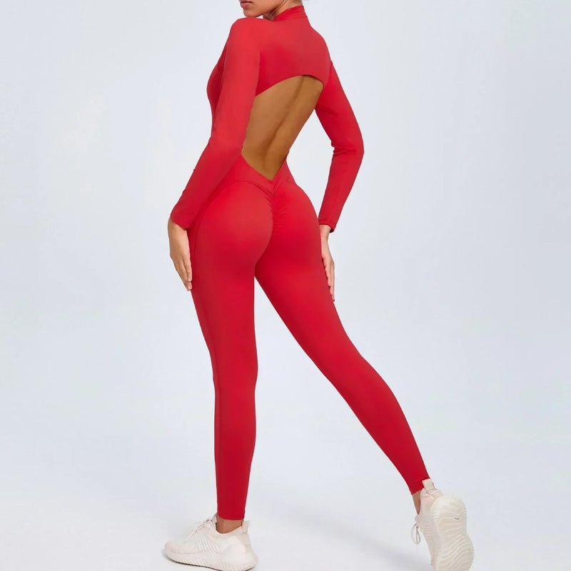Seamless Zip Jumpsuit-66