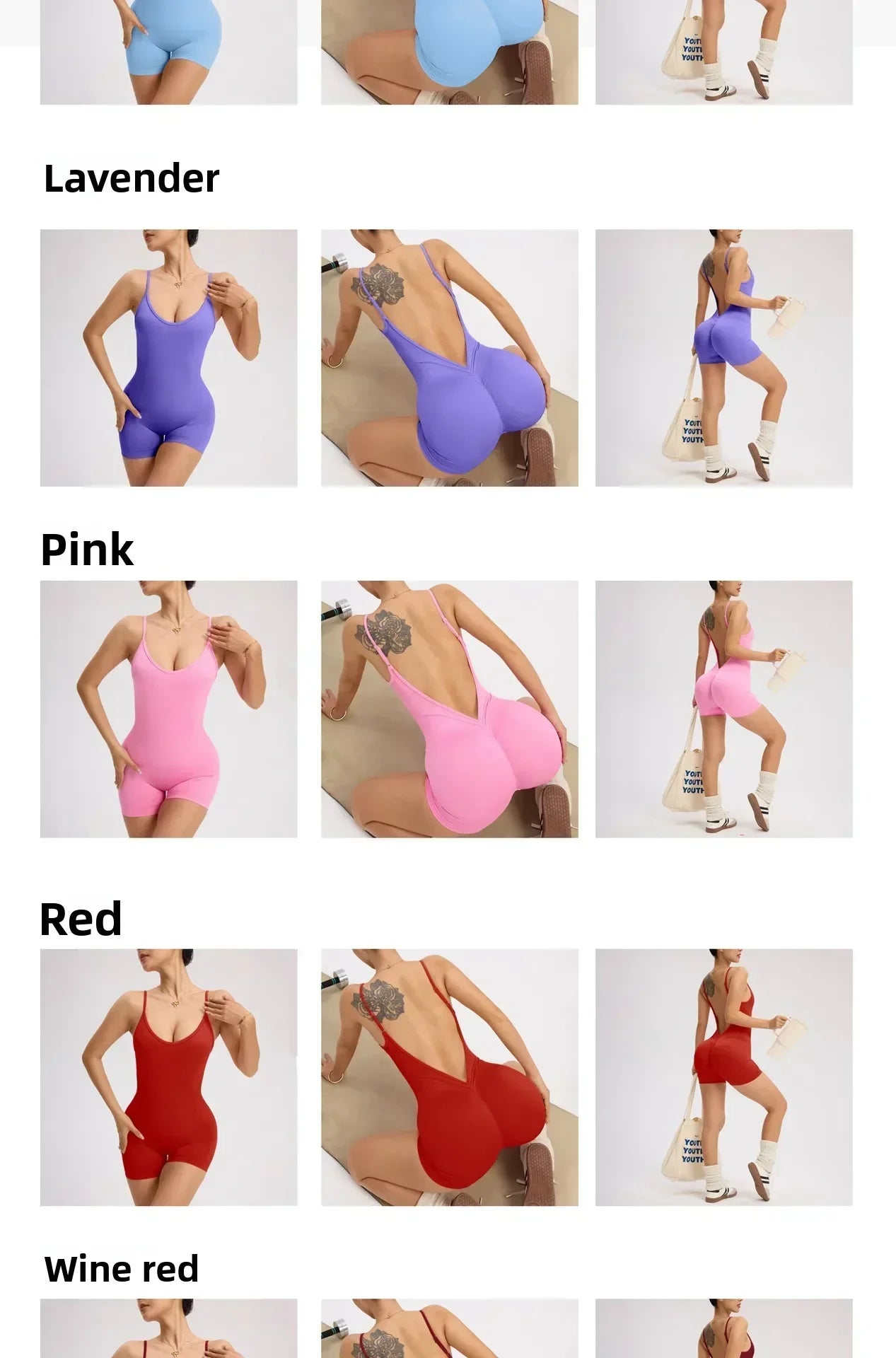 Cross Back Romper-17