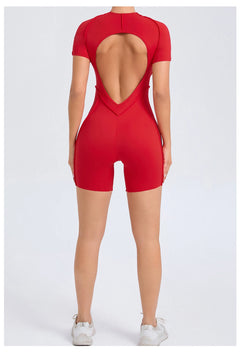 Backless Sculpt Romper-27