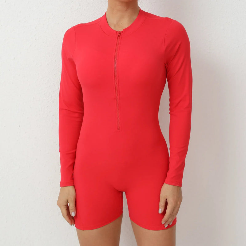 Seamless Zip Jumpsuit-27