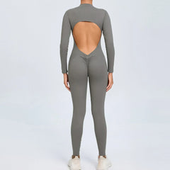 Seamless Zip Jumpsuit-54