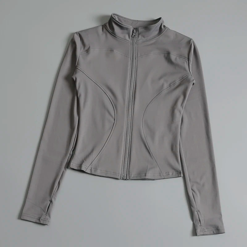 Cropped Zip Jacket